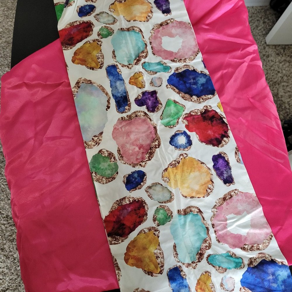 Sassy Jones Druzy Turban Wrap New